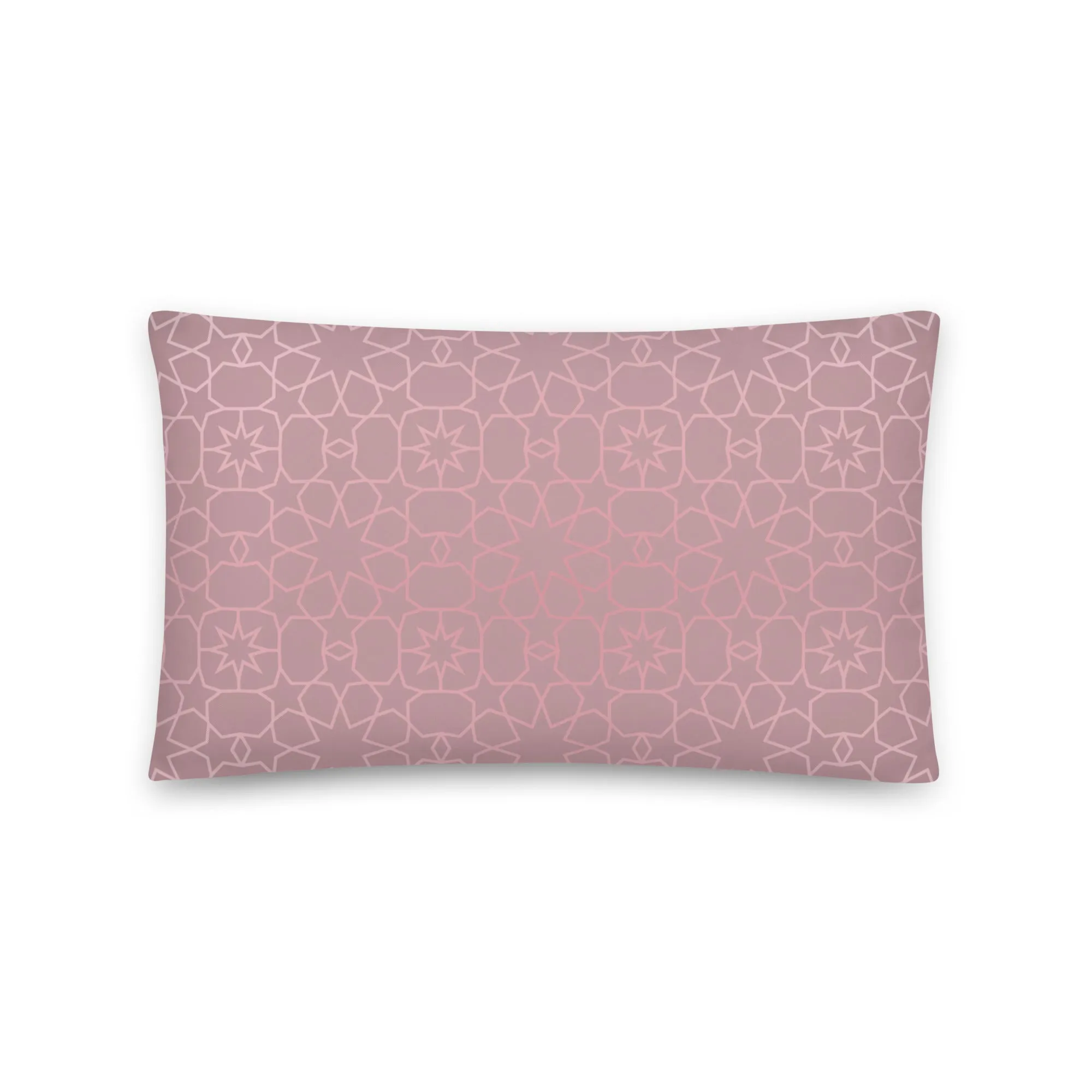 Pink graphic print cushion covers