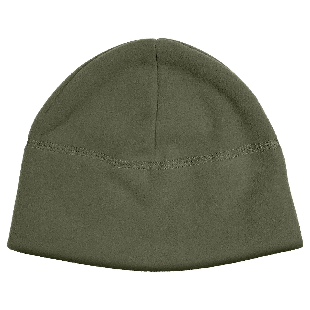 Polar Fleece Beanie Military Green - USA Made