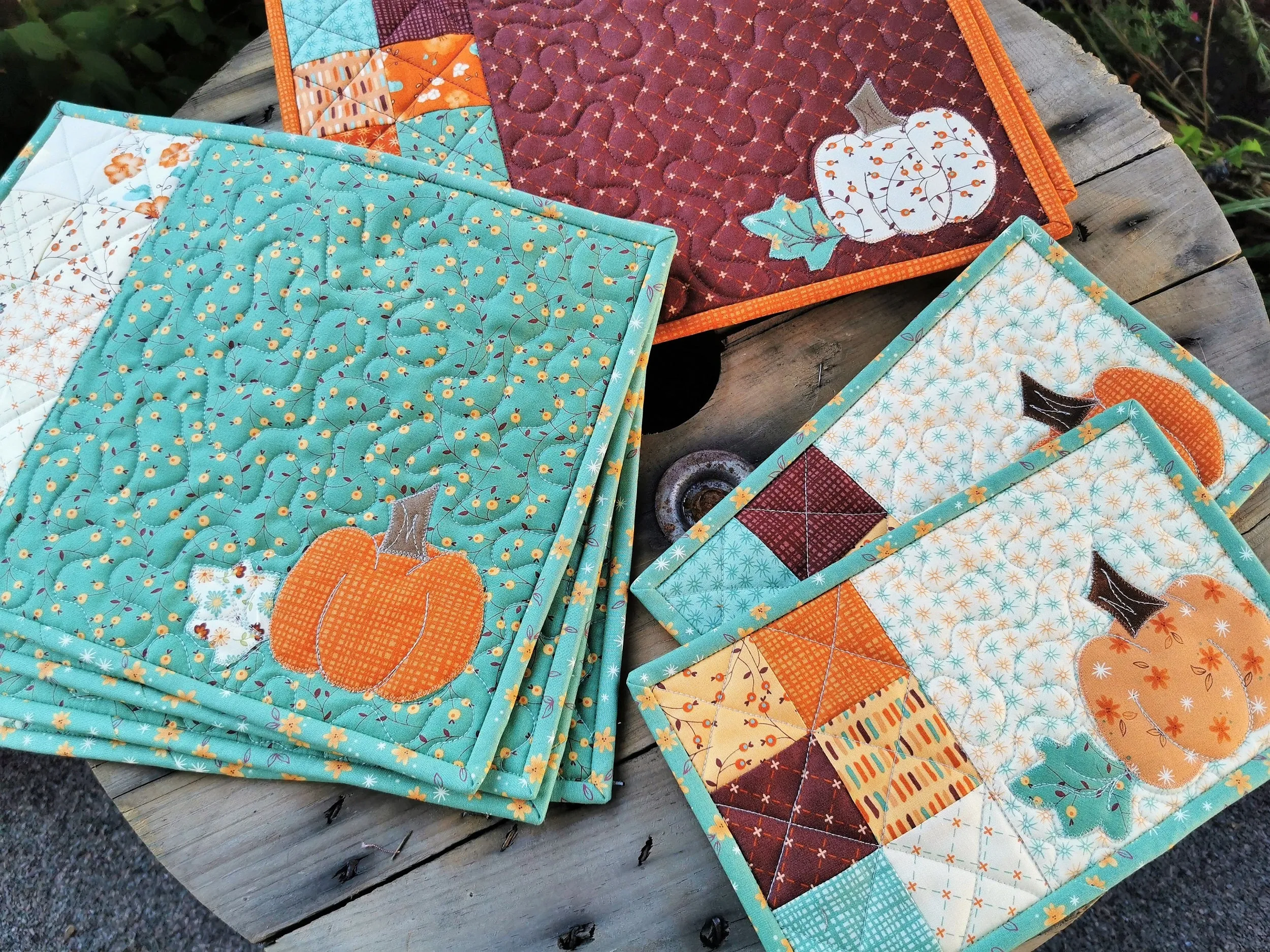 Pumpkin Placemats, Green