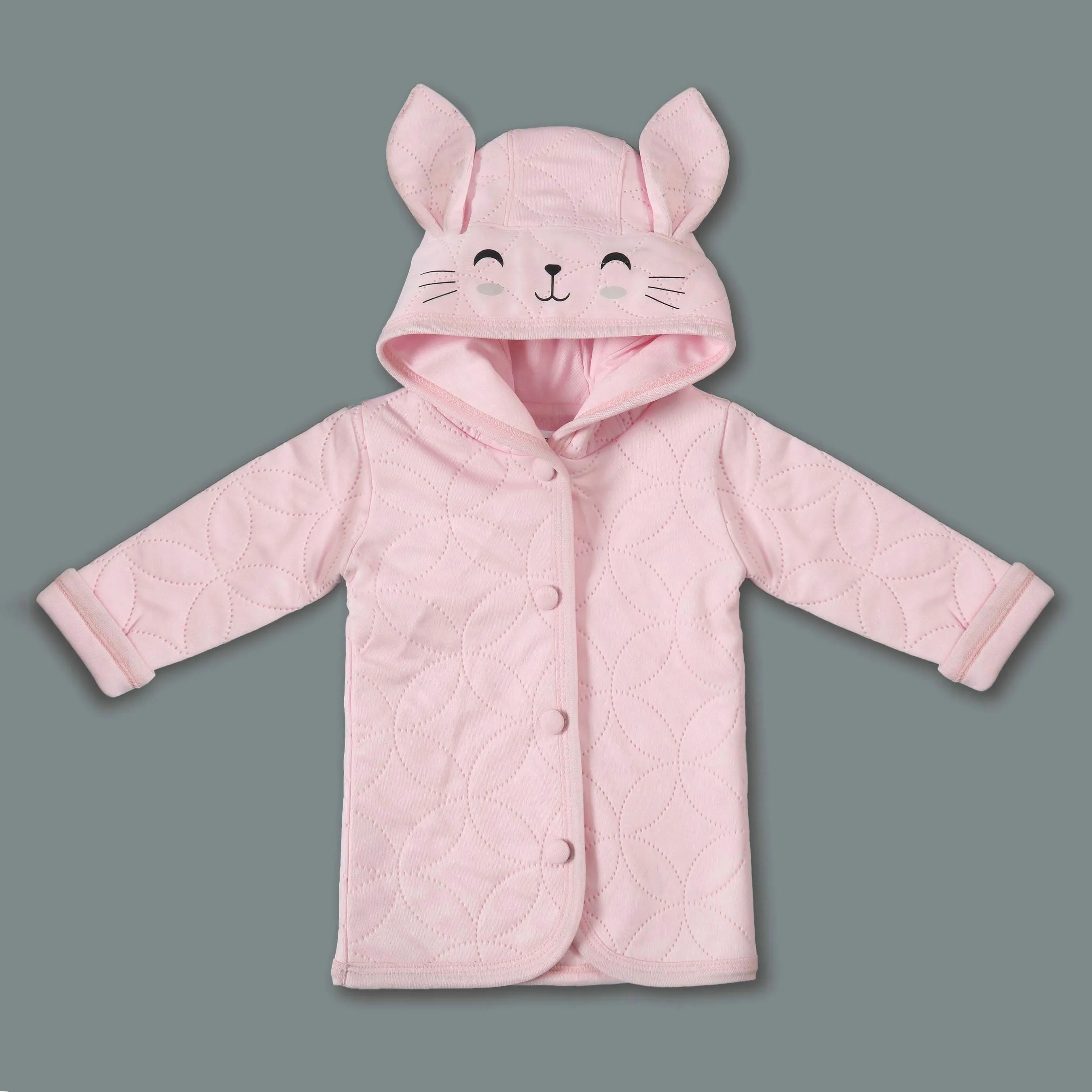 Quilted Bunny Hoodie