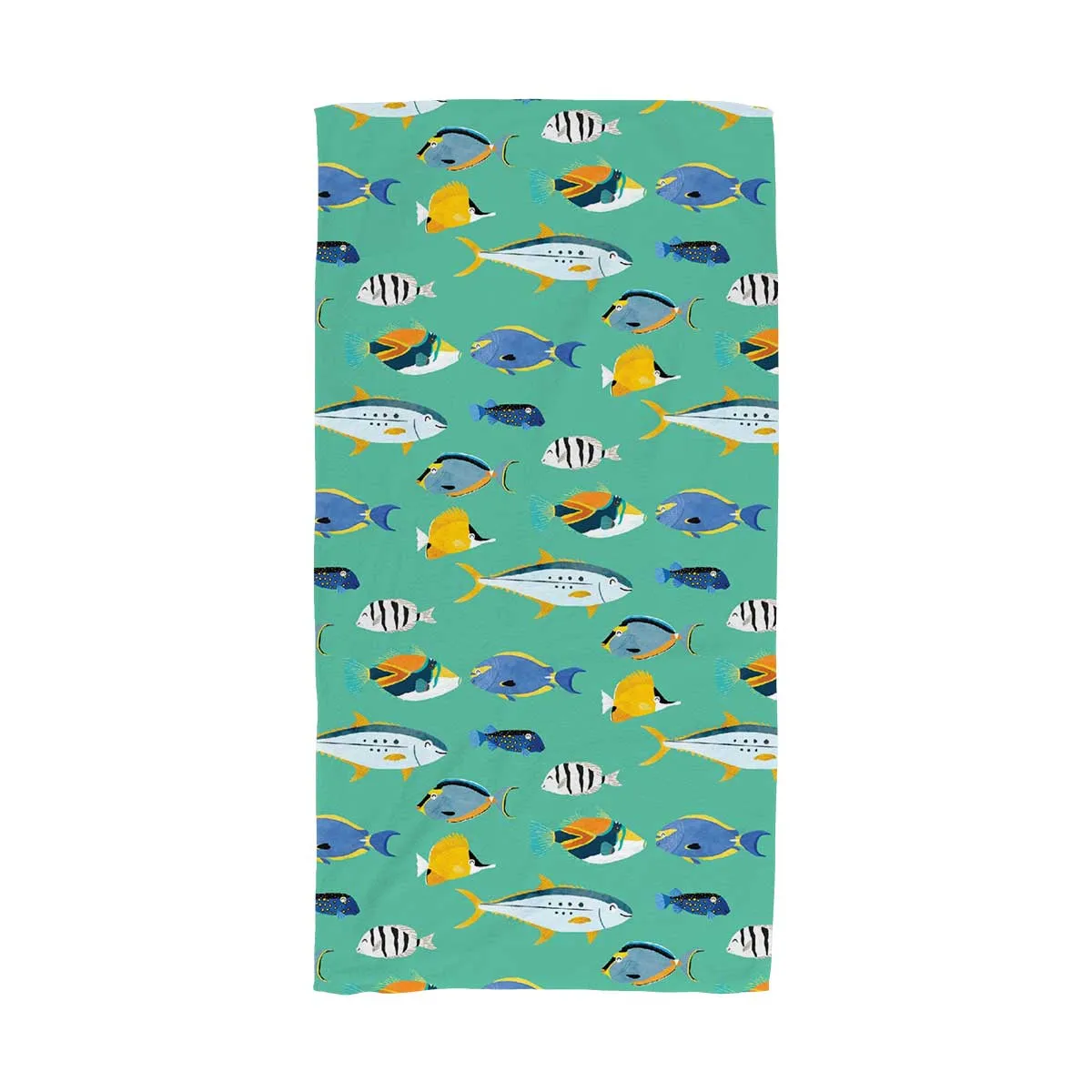 Reef Fishes Beach Towel