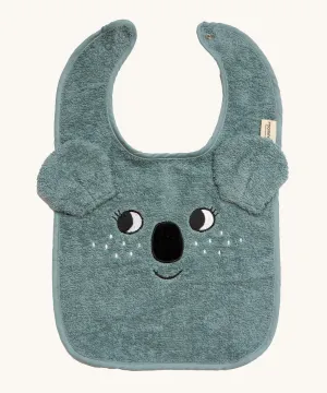 Roommate Organic Cotton Baby Bib - Koala