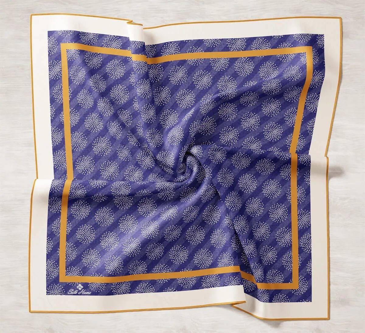 SilkHome Snowflake Women Silk Scarf #8