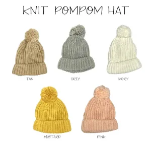 Sugar   Maple Knit Pompom Hats