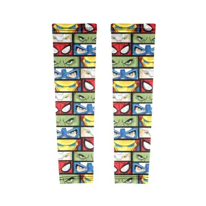 Super Heroes Eyes Arm Sleeves (Set of Two)