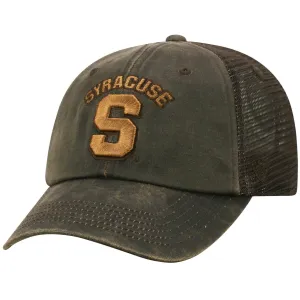 Syracuse Orange TOW Brown "Chestnut" Style Mesh Adj. Relax Hat Cap