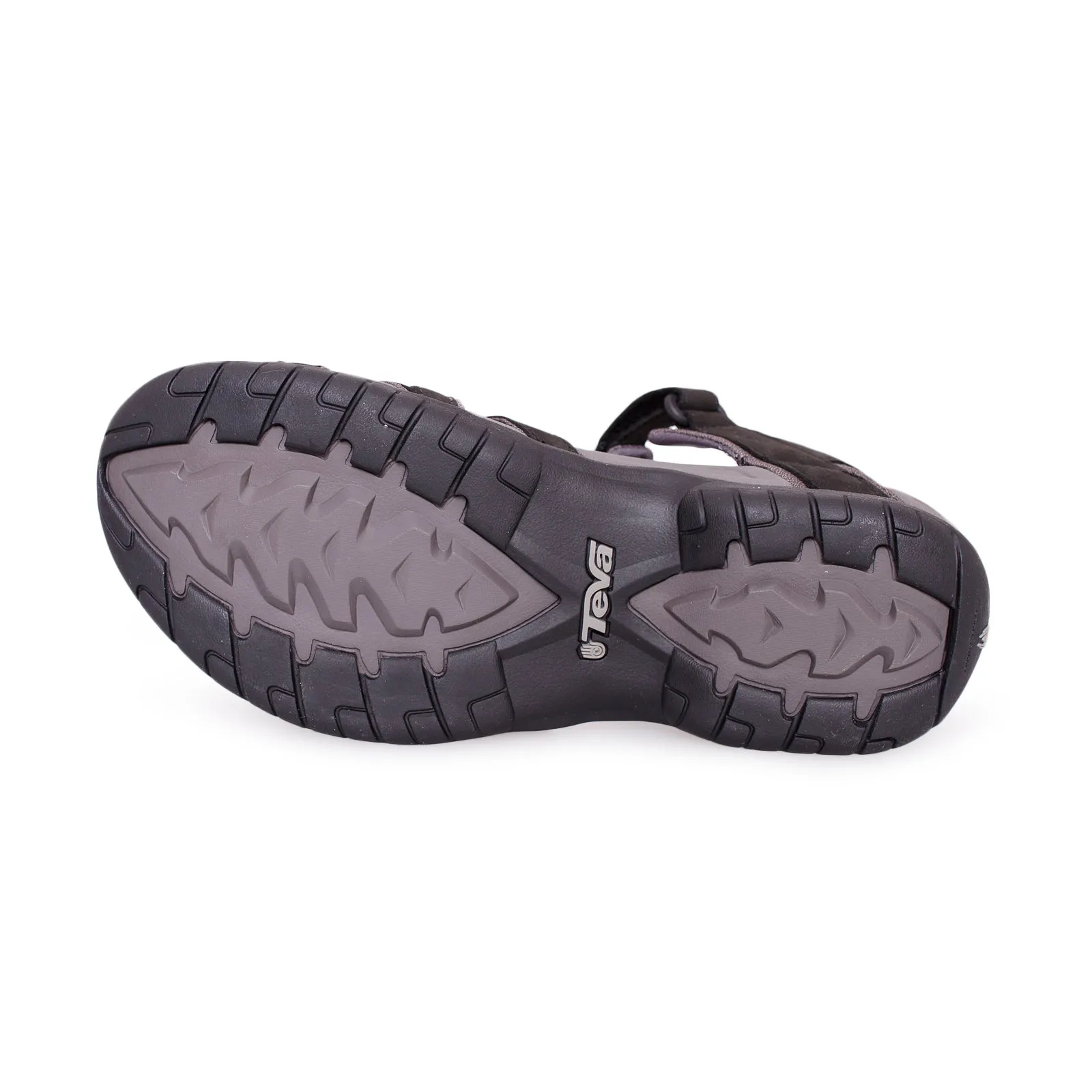 Teva Tirra Leather Black Sandals - Women's