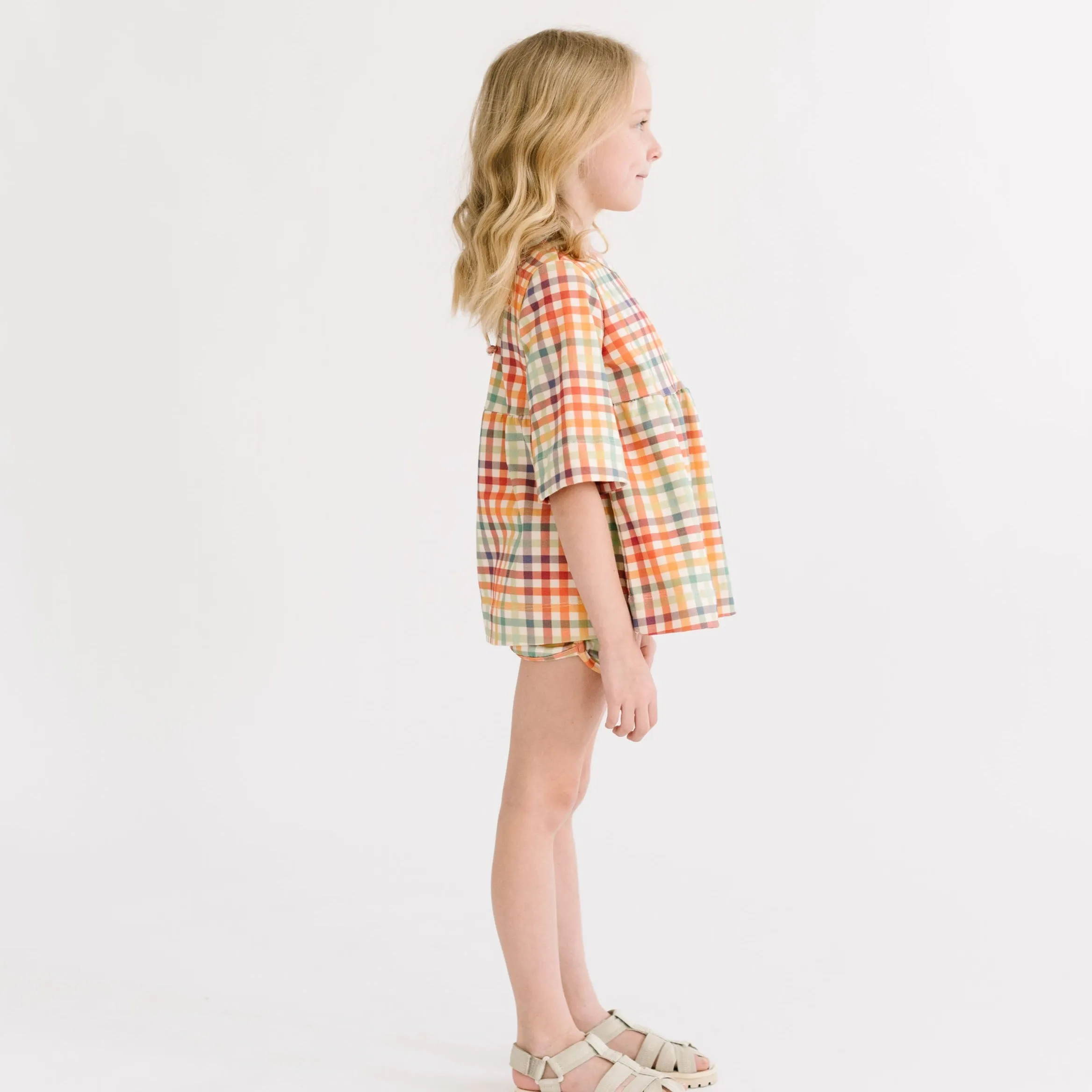 The Bloom Set in Summer Plaid