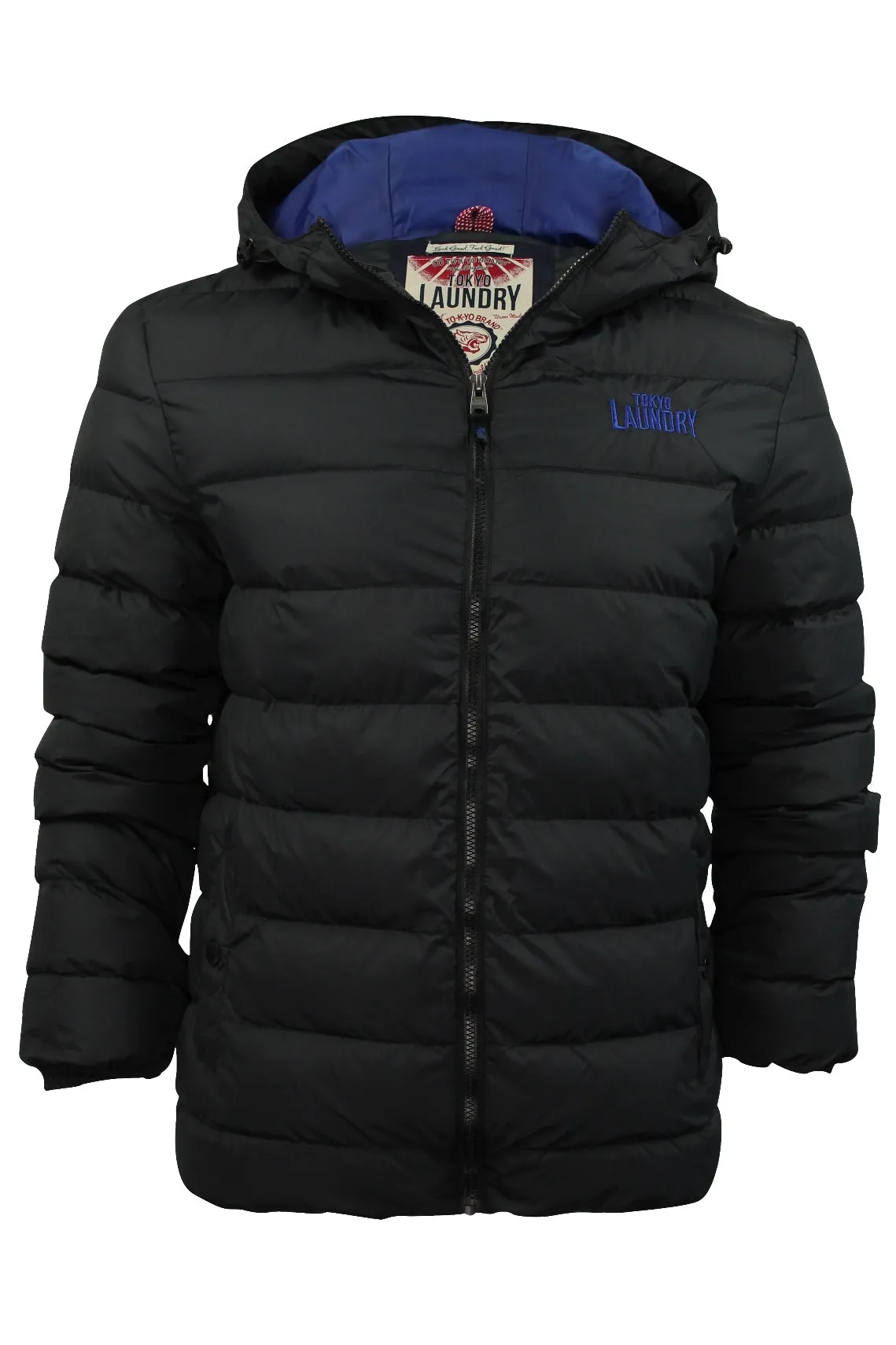 Tokyo Laundry Radnor black padded jacket