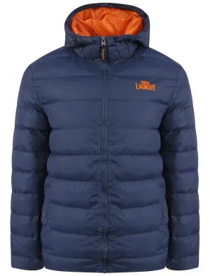 Tokyo Laundry Radnor navy padded jacket