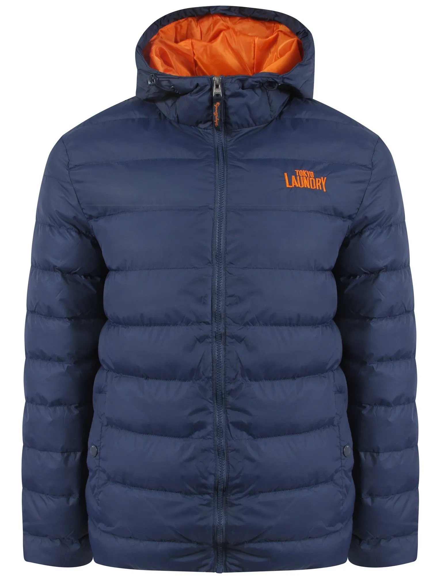 Tokyo Laundry Radnor navy padded jacket