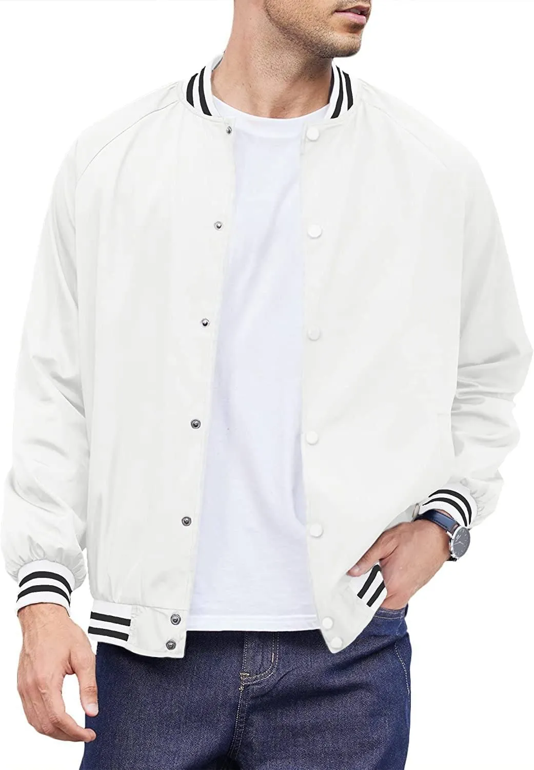 Varsity Lightweight Baseball Bomber Jackets (US Only)