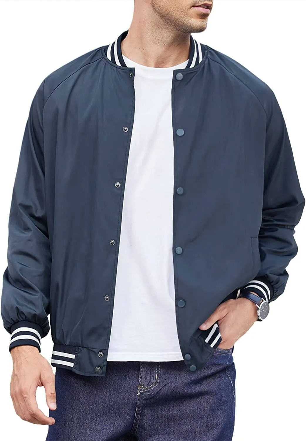 Varsity Lightweight Baseball Bomber Jackets (US Only)