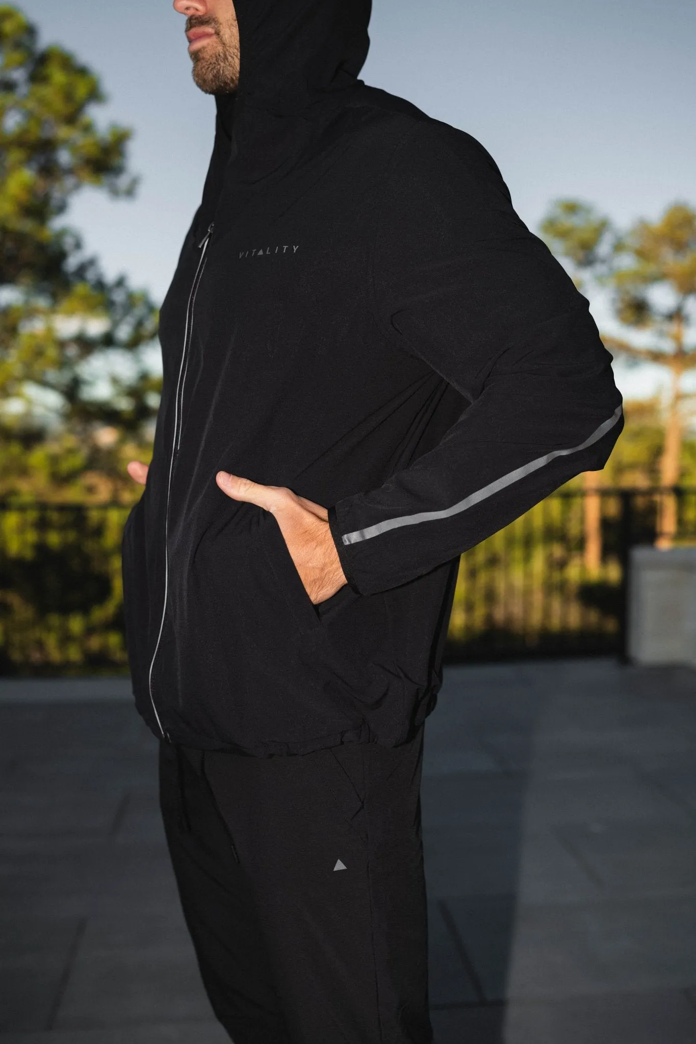 Vitality Prime® Windbreaker - Midnight