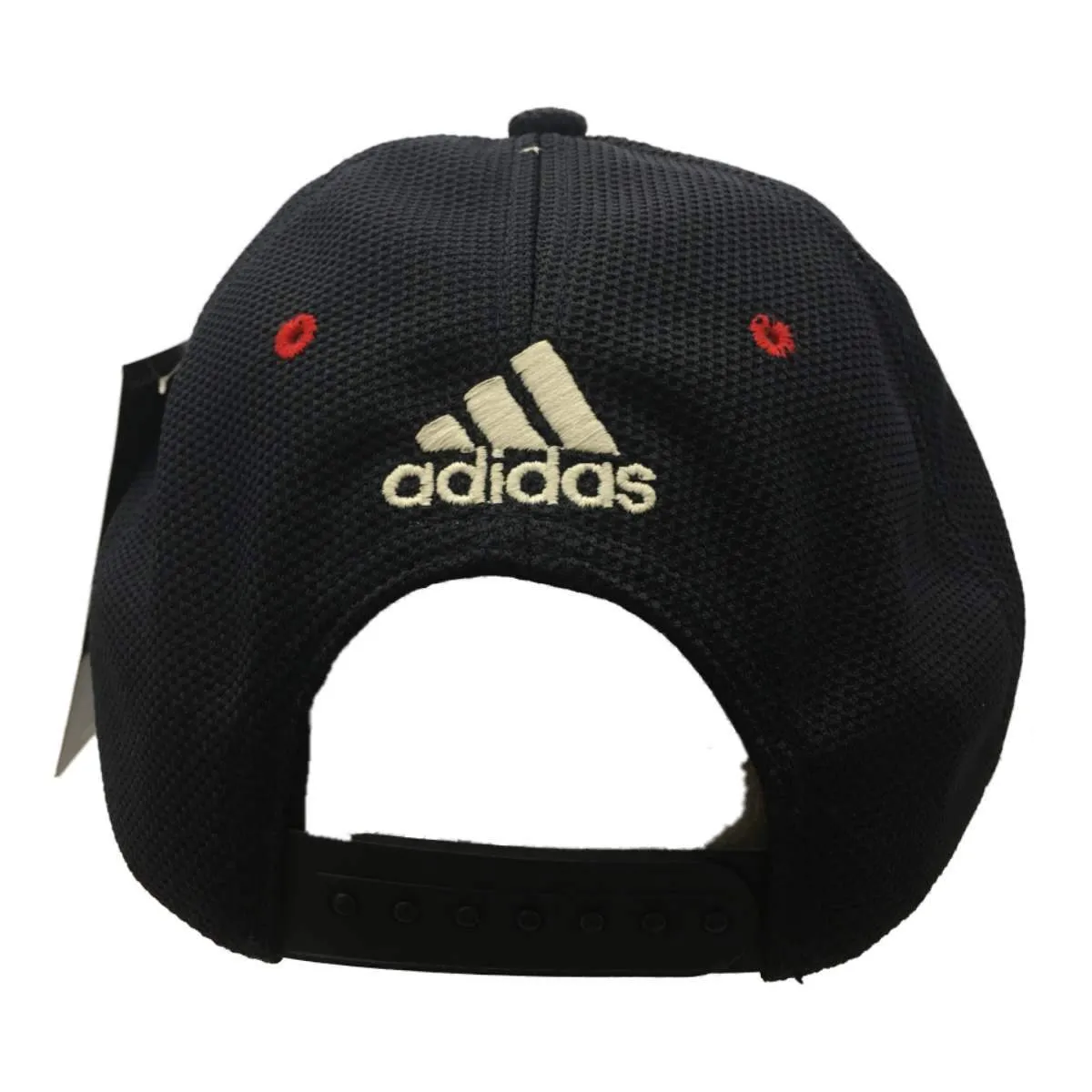 Washington Wizards Adidas White Navy Structured Snapback Baseball Hat Cap