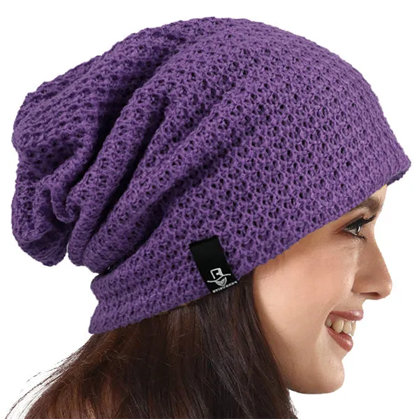 Women Slouchy Beanie Hat for Summer Winter B08