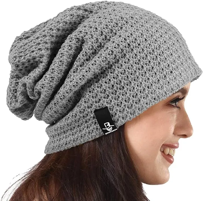 Women Slouchy Beanie Hat for Summer Winter B08