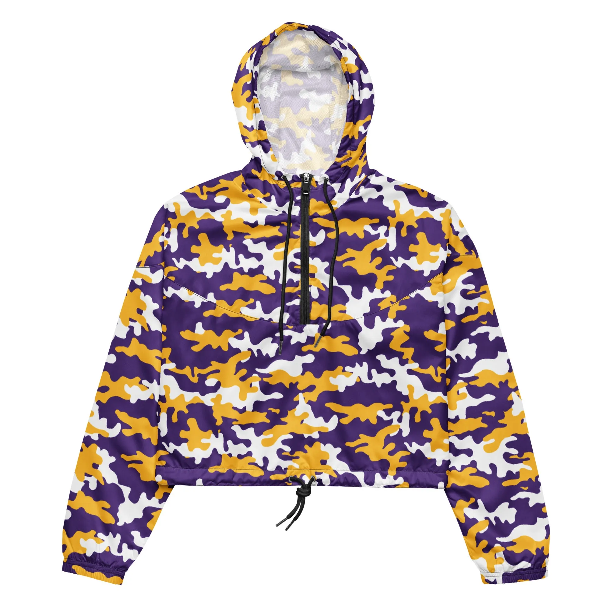 Women’s Cropped Windbreaker - Camo - The Original