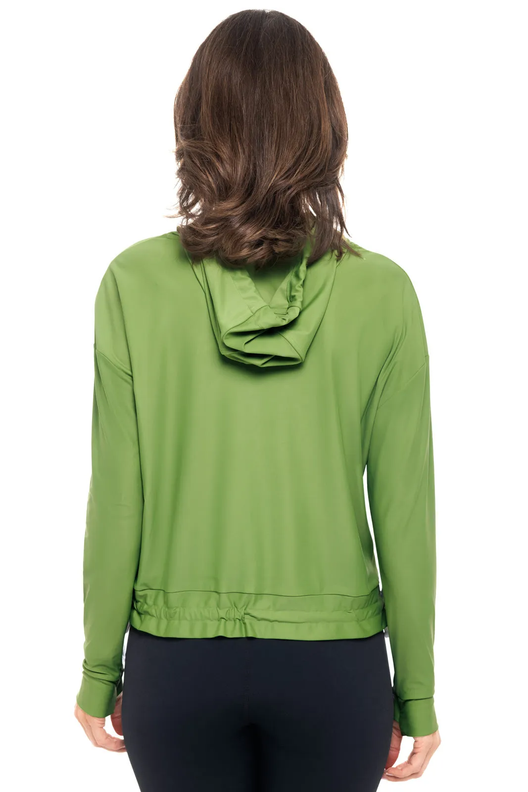 Women's Waikal Swim Hoodie  |  Soft Fern