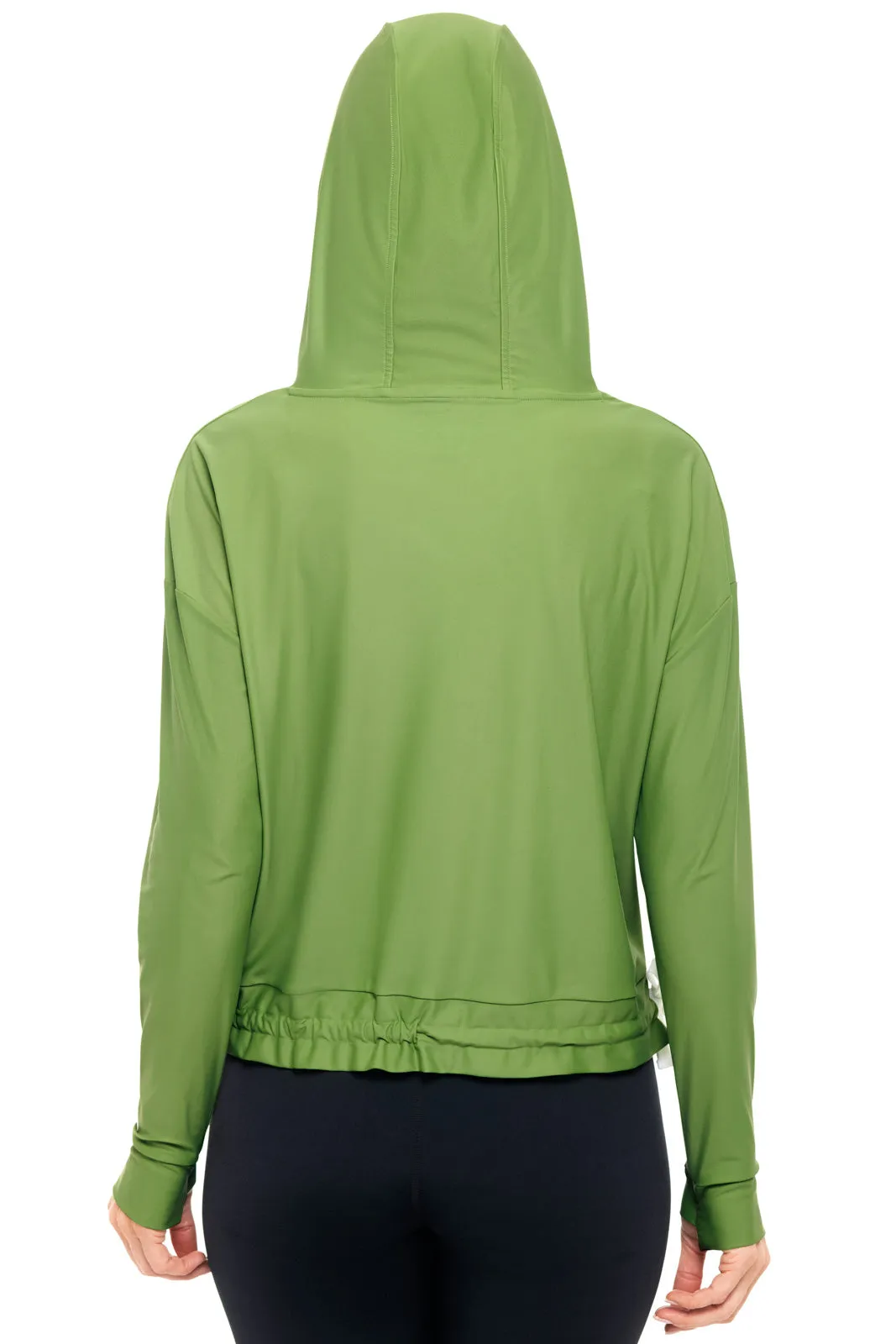 Women's Waikal Swim Hoodie  |  Soft Fern