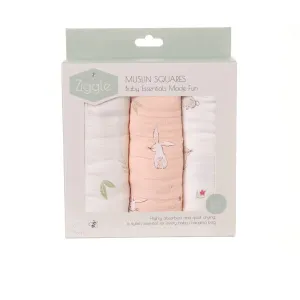 Ziggle - Bunnies Muslin Set